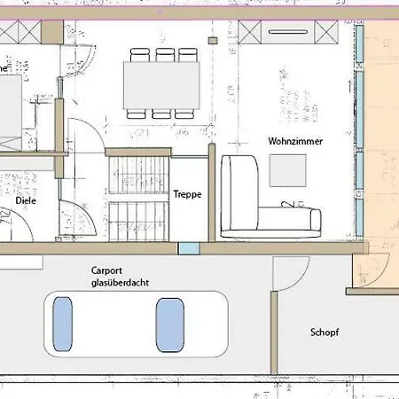 Fewo-gluck Am Gaisbach 220m² Апартаменты Оберкирх